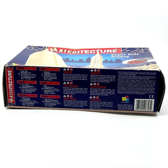 Matchitecture Empire State Building Model Kit #6647 by BJ Toys - Picture 7 of 11